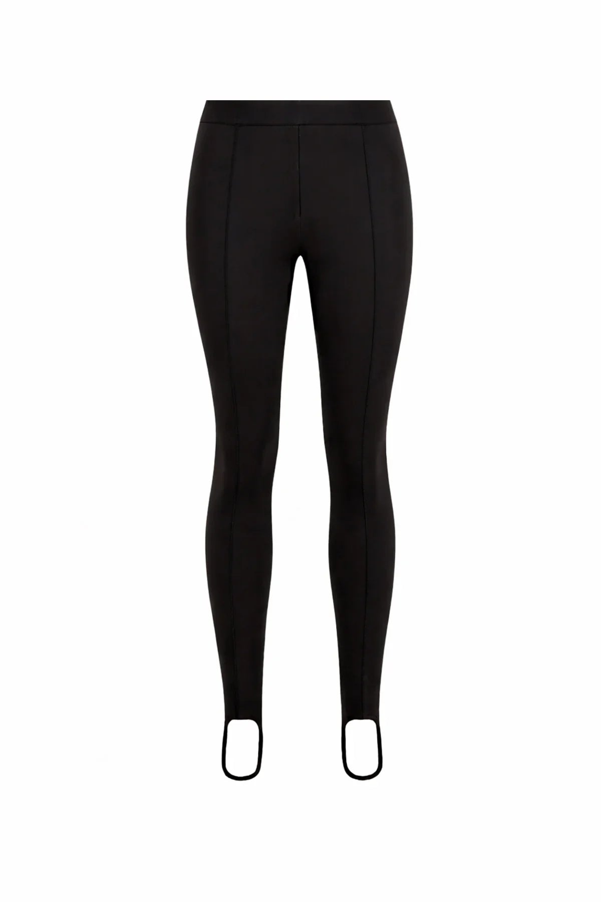 SİYAH NERVÜRLÜ ÖRME KUMAŞ FÜZO TAYT - MiiN