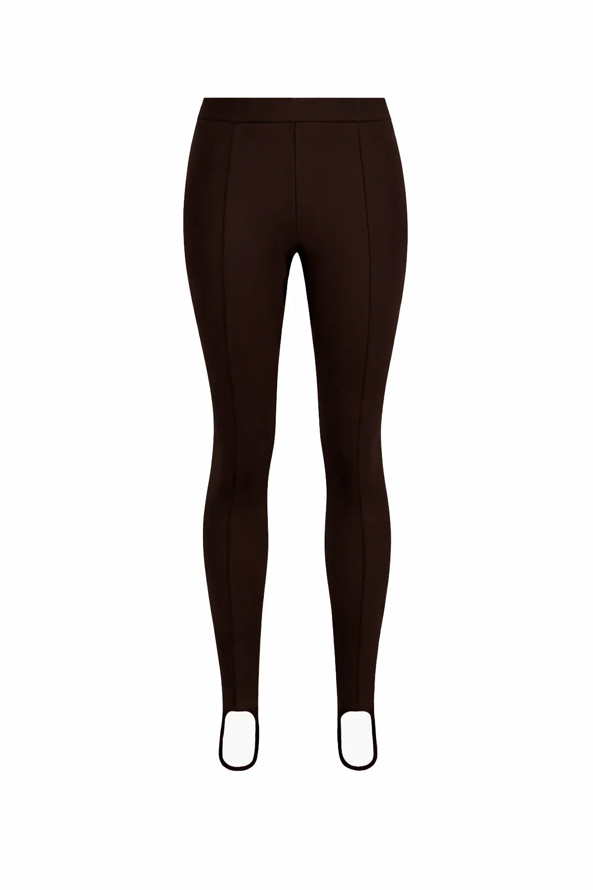 KAHVERENGİ NERVÜRLÜ ÖRME KUMAŞ FÜZO TAYT - MiiN