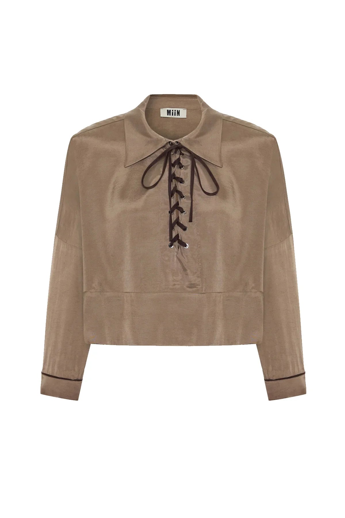 İÇERİYE AKAN BLUZ