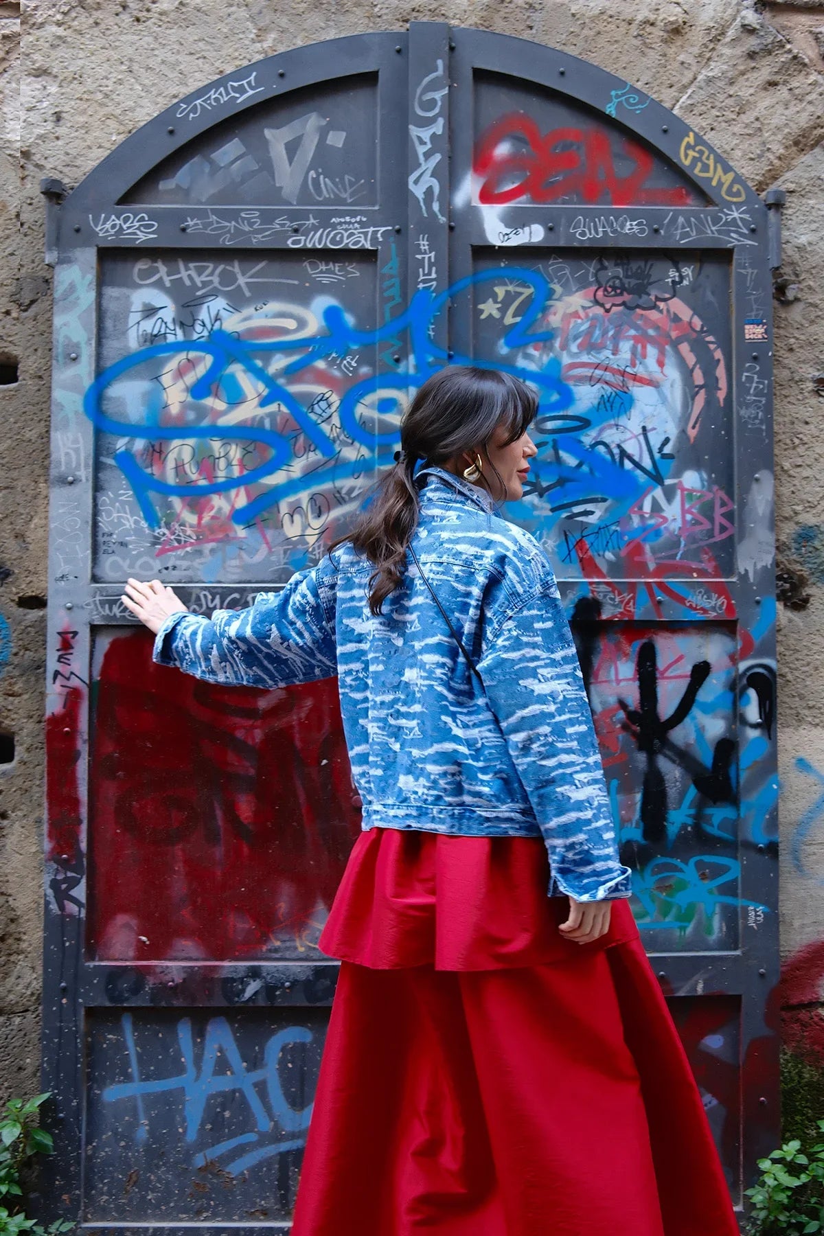 İZ TAŞIYAN KUMAŞ JACKET