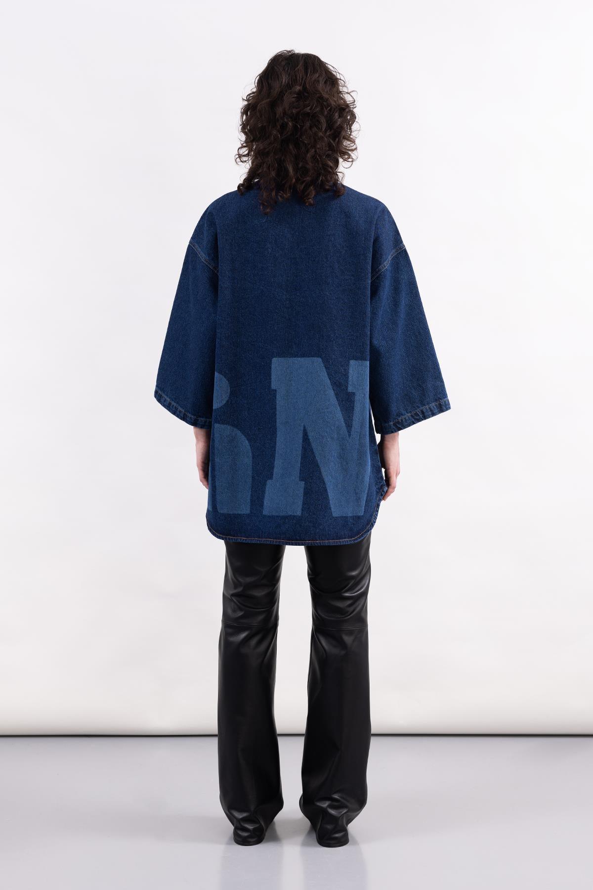 SİYAH CEPLİ ÖNÜ DİKİŞ DETAYLI DERİ PANTOLON - MiiN