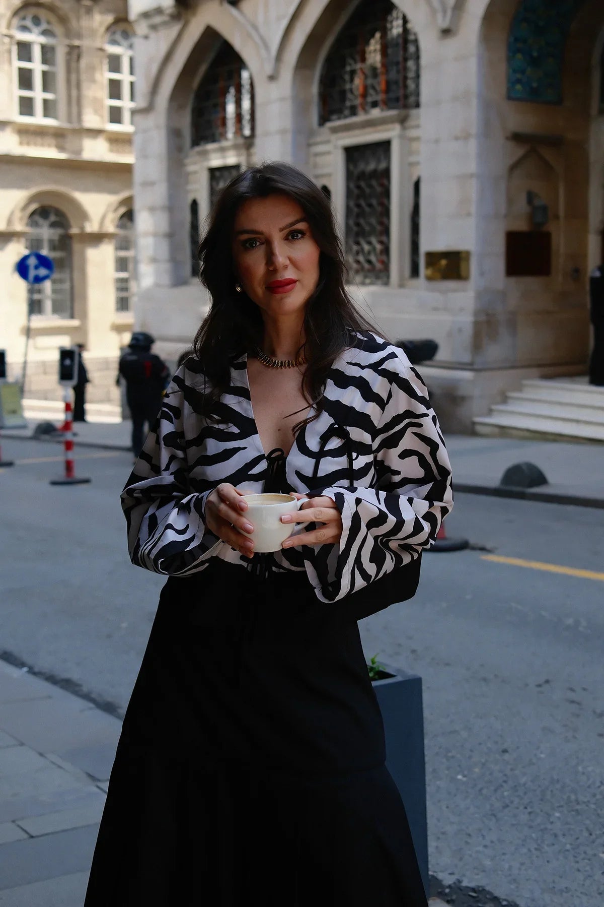 YATAY ÇİZGİ BLOUSE